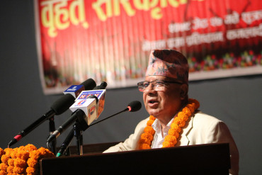 रौतहट–१ बाट नेकपा एसका अध्यक्ष माधव नेपाल विजयी